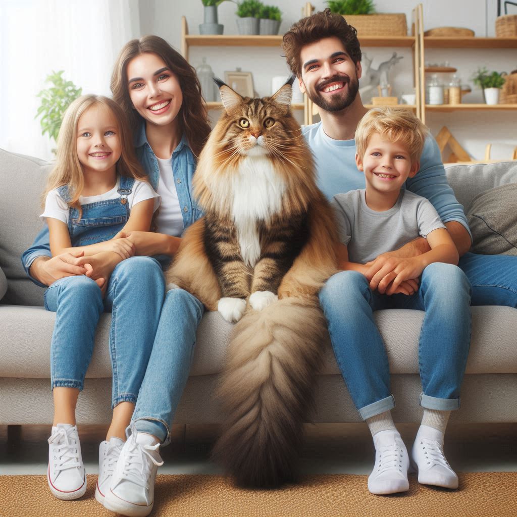 Living with a Maine Coon