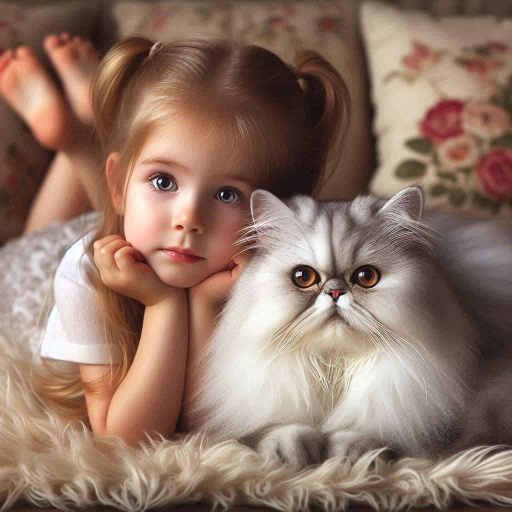 Persian Cats and Children: A Perfect Match