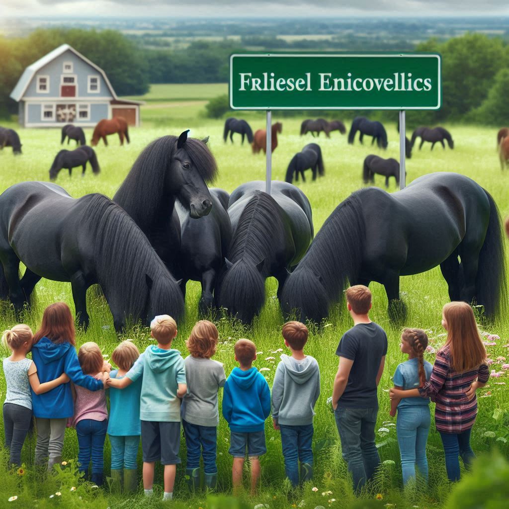 Popular Friesian Ponies and Social Effect