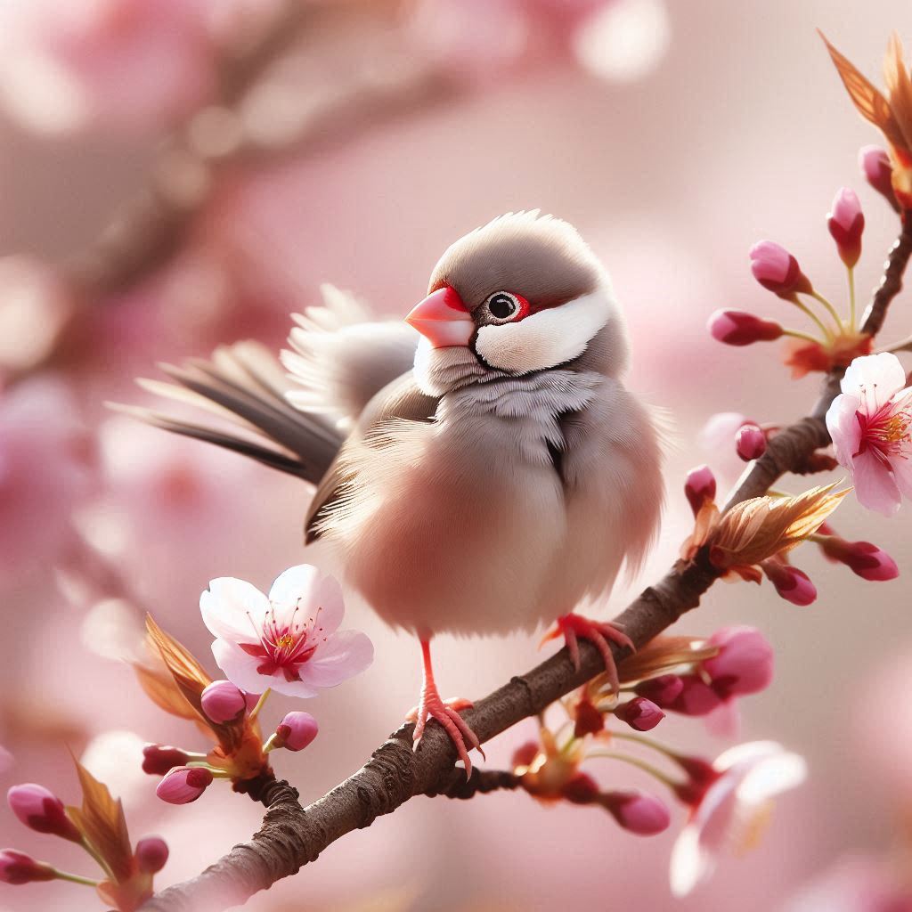 Java Sparrows Are Little, Powerful Birds