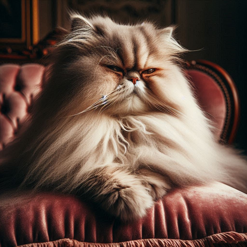 The Majestic Persian Cat